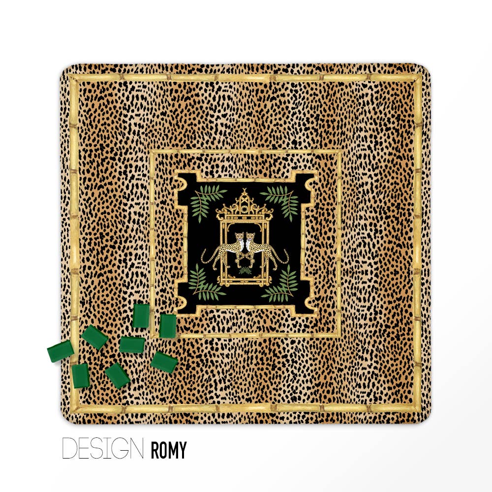 Mahjong Mat 31", Neoprene, Preppy, Boutique Monogram