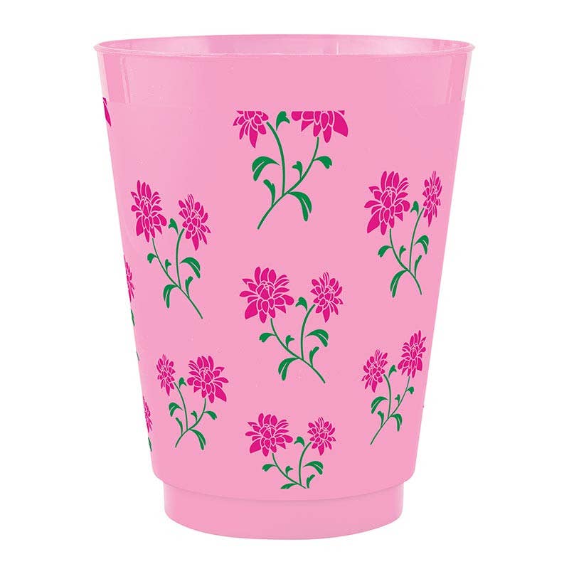 Frost Cups - Mahjong Floral - 8ct