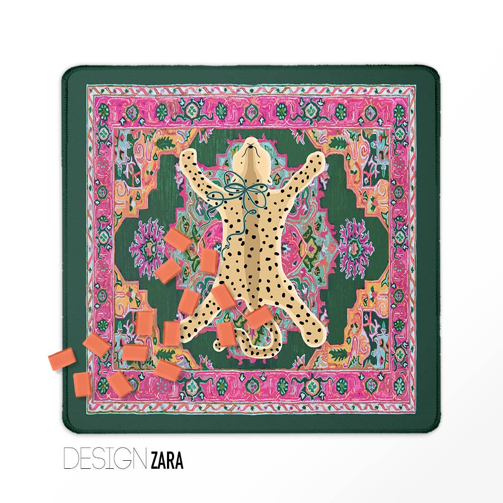 Mahjong Mat 31", Neoprene, Preppy, Boutique Monogram