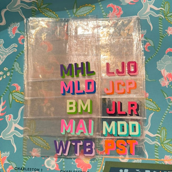 Monogrammed Card Cover