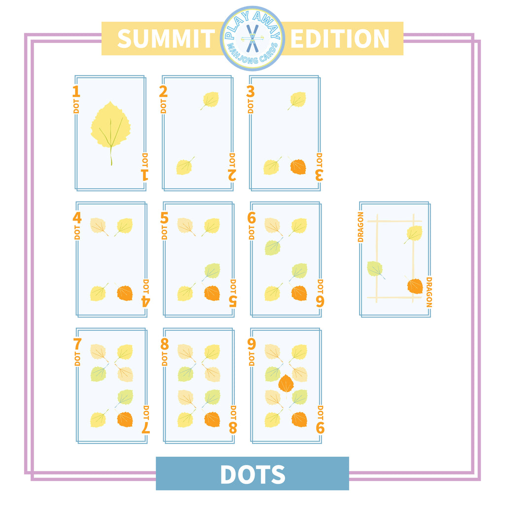 Play Away Mahjong - Summit Mountain Playing Card Deck