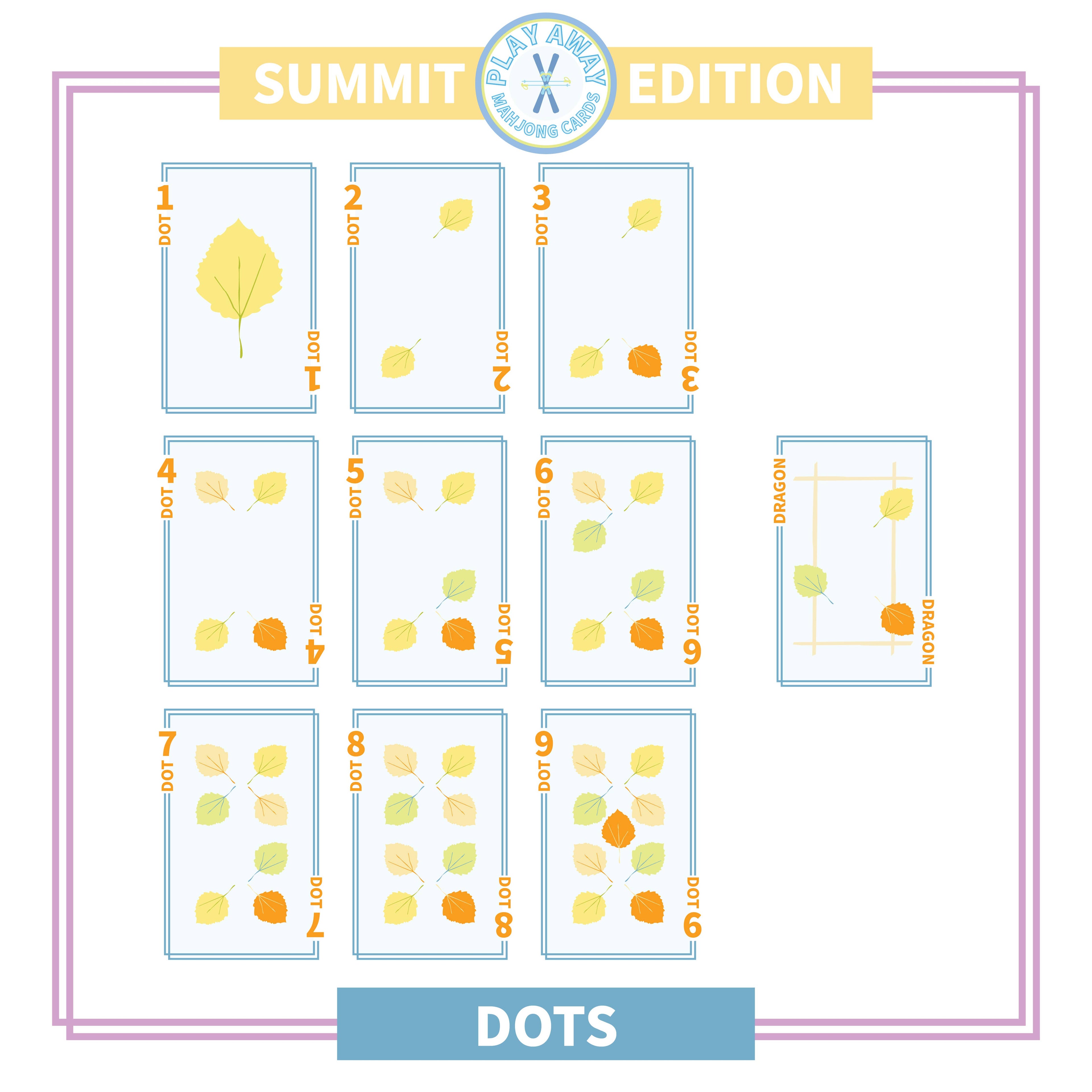 Play Away Mahjong - Summit Mountain Playing Card Deck