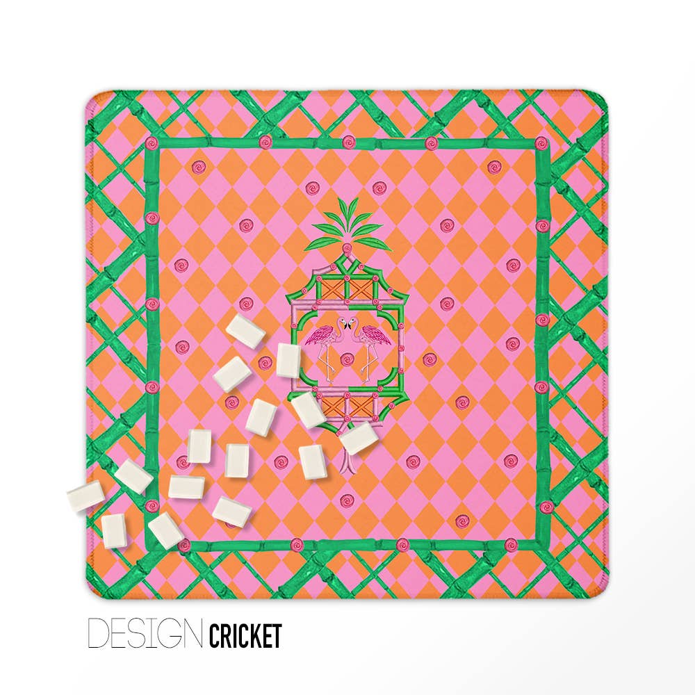 Mahjong Mat 31", Neoprene, Preppy, Boutique Monogram