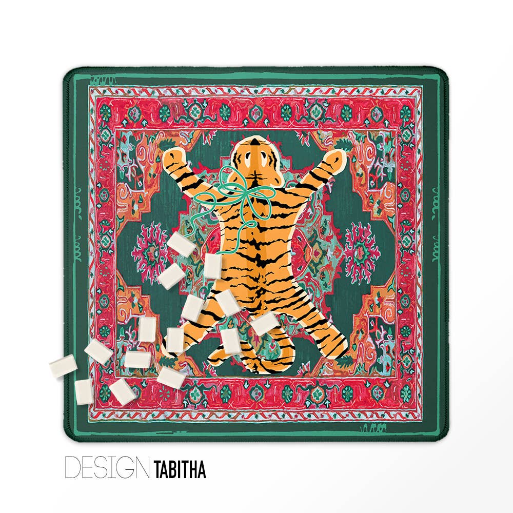 Mahjong Mat 31", Neoprene, Preppy, Boutique Monogram