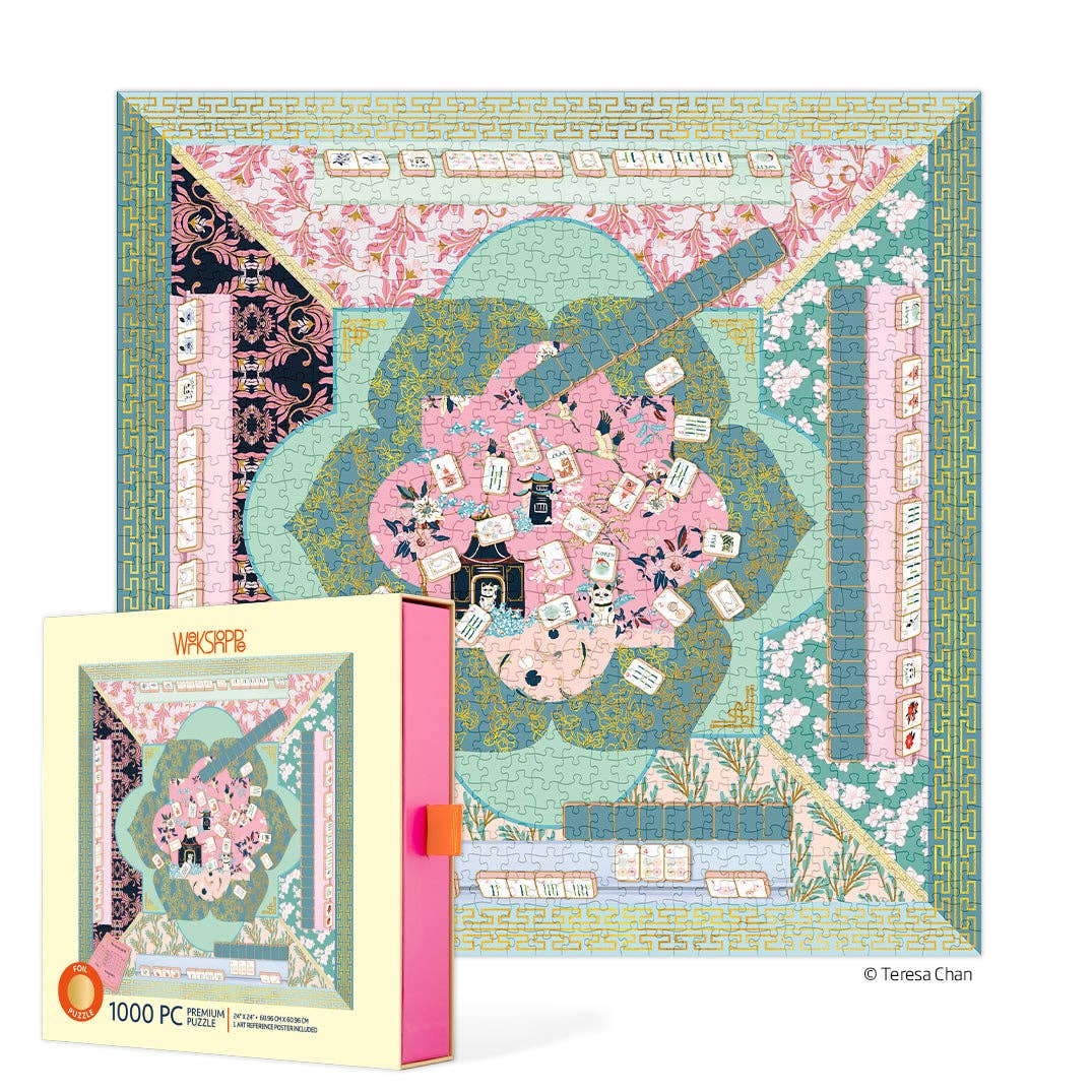 Let's Play Mahjong 1000 Piece Puzzle