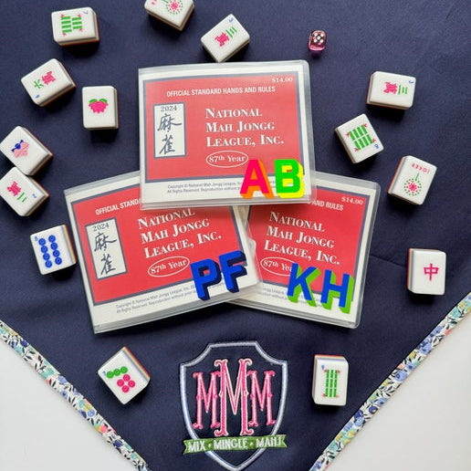Monogrammed Card Cover